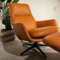 Flexlux Marinella relaxzetel manueel met voetbank - 1